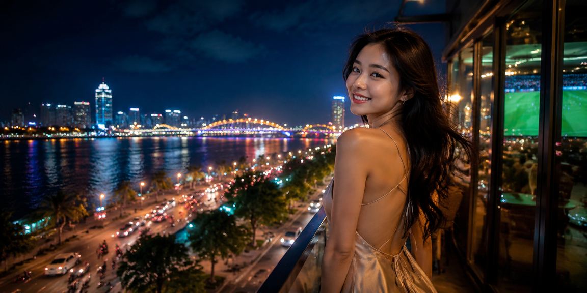 Cá cược bóng đá tại Đà Nẵng – người hâm mộ xem kèo live trên bãi biển buổi tối